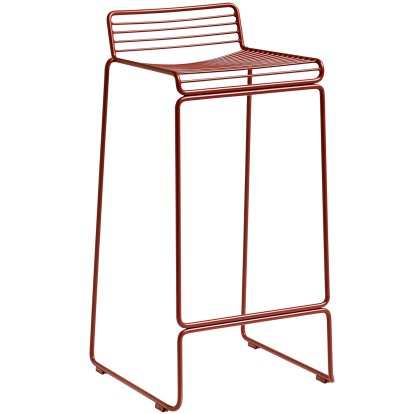 Tabouret de bar Hee , Version bar: hauteur de l'assise 75 cm, Rouille