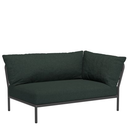 Level 2 Right Corner, Gris foncé, Vert Alpin