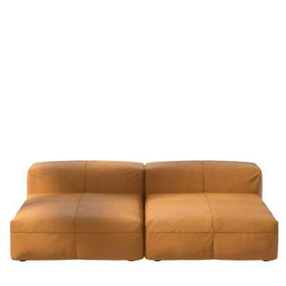 Vetsak Sofa Set 1, L, Cuir - Marron, Sans coussin