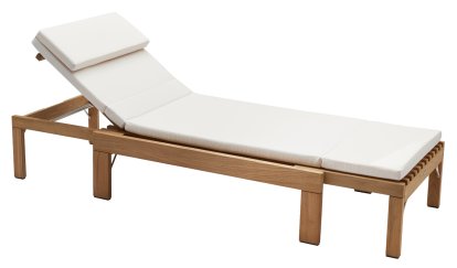 Chaise longue Riviera, Blanc