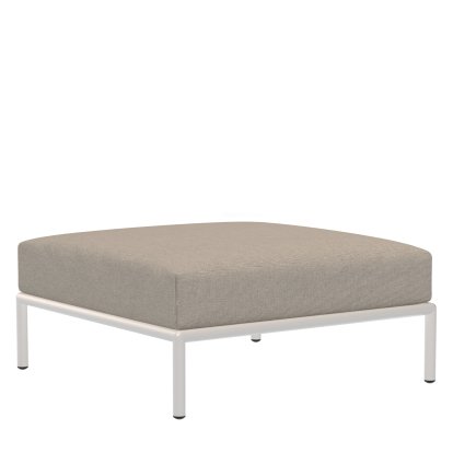 Ottoman Level 2, Muted White, Gris cendre