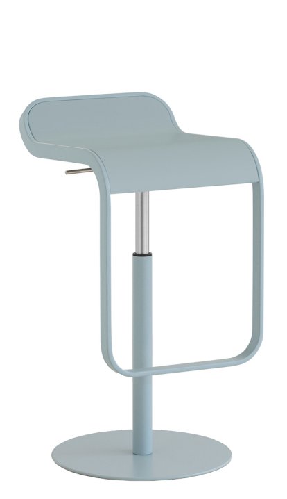 Tabouret LEM, 55-67 cm, Verni celeste