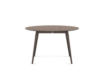 Table PLAYdinner Ronde, Chêne fumé, Sans rallonge, Sans rallonge