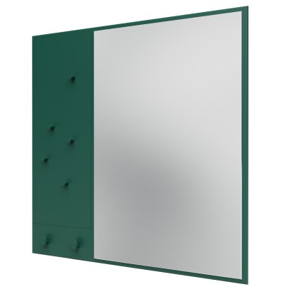 Miroir Memo avec tableau d'affichage, Pine