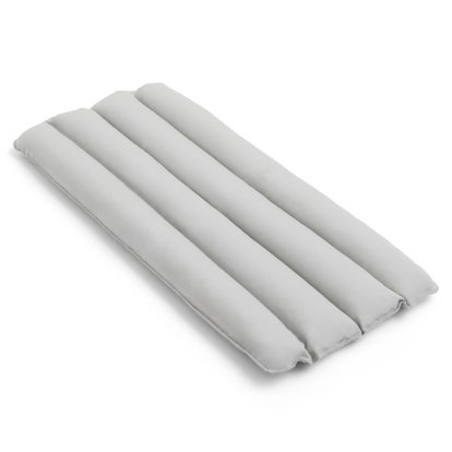 Coussin matelassé pour fauteuil Palissade, Gris ciel