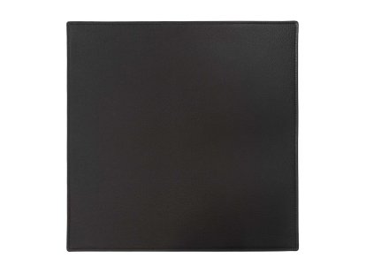 Tapis en cuir pour USM Haller, Au top, 50 x 50 cm, Noir graphite
