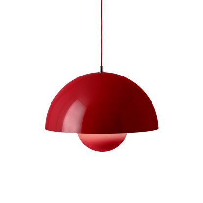Suspension Flowerpot VP7, Rouge vermillon