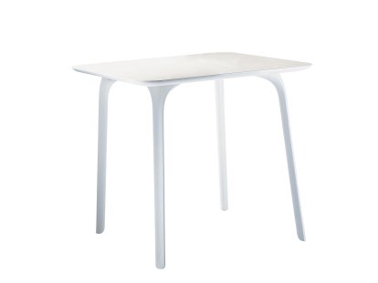 Table First Outdoor, 79 x 79 cm, Blanc
