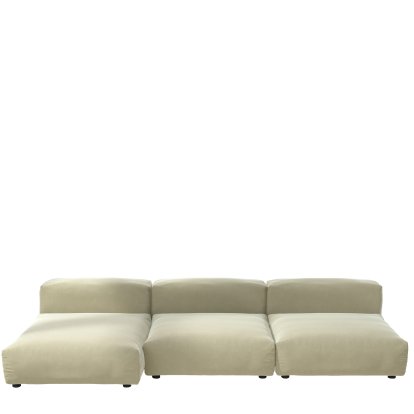 Vetsak Sofa Set 4, Suave - Perle, Sans coussin