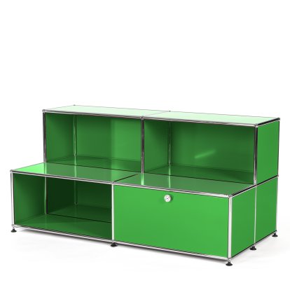 Buffet USM Haller pour enfants M avec marches, Vert USM