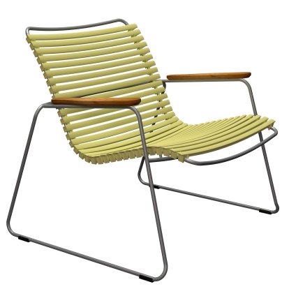 Fauteuil lounge Click Roomy, Zeste de citron
