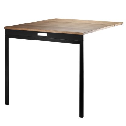 String System Folding Table, Noyer / noir