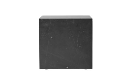 Table d'appoint Plinth  , H 40 x L 40 x P 40 cm, Noir