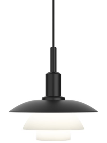 Suspension PH 3/3, Noir/opale