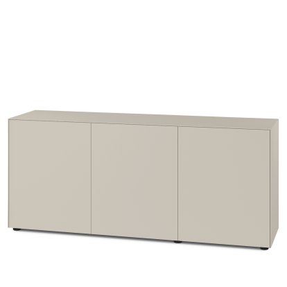 Nex Pur Box 2.0 avec portes, 48 cm, H 75 cm x B 180 cm (trois portes), Silk