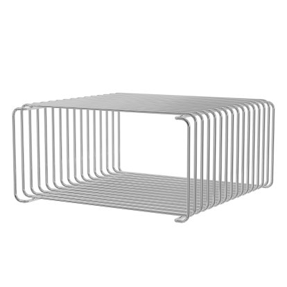 Étagère Panton Wire Low, 35 cm, Chrome