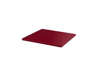 Plateau supérieur Panton Wire , Einzeln mittel (H 1,2 x B 34,8 x T 25,7 cm), MDF Rouge Noir