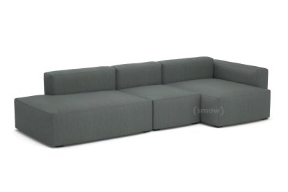 Mags Soft Sofa Combinaison 4, Accotoir à droite, Steelcut Trio - gris foncé