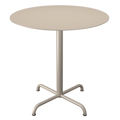 Table Pico, Beige, Rond (Ø 74 cm), 4 étoiles
