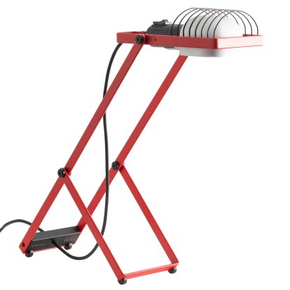 Lampe de table Sintesi, Rouge