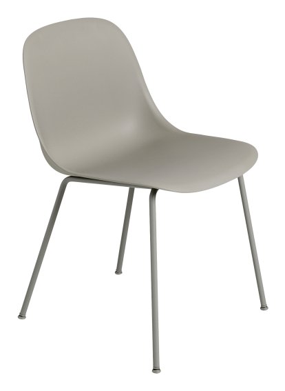 Chaise Fiber Side Tube, Gris