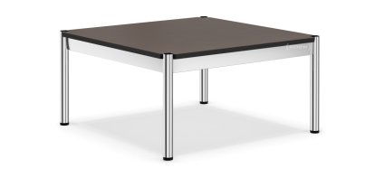 Table basse USM Haller, 75 x 75 cm, Stratifié, Gris chaud