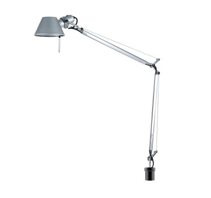 Lampe de table Tolomeo, Aluminium, Avec socle de fixation USM pour pied de table USM, LED TW (lumière blanche)
