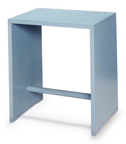 Tabouret Ulmer Hocker in colour, Bleu ciel