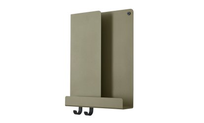 Etagère Folded Shelves, H 40 x L 29,5 cm, Olive