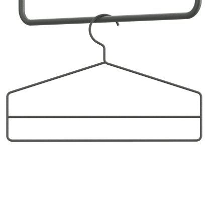 String System Coat Hanger (Set de 4), Gris foncé