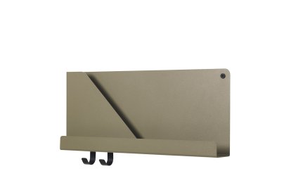 Etagère Folded Shelves, H 22 x L 51 cm, Olive