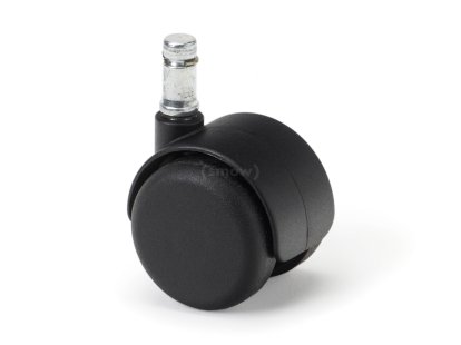 Roulette pour chaises Vitra, Pour Eames Plastic Chair/Meda Chair/Meda 2 (roulettes noires), Roulettes dures pour moquette