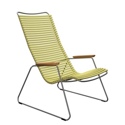 Fauteuil Lounge Click, Zeste de citron