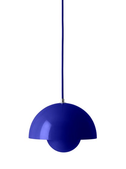 Suspension Flowerpot VP1, Bleu cobalt