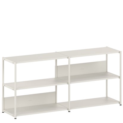 Buffet Unit en acier, Ouvert, Blanc crème