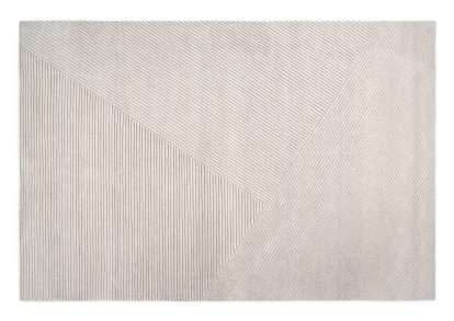 Tapis Row, L 300 x l 200 cm, Gris clair