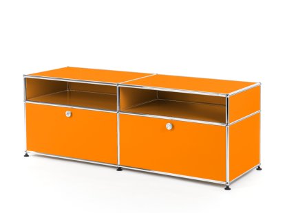 Meuble TV USM Haller, Orange pur RAL 2004