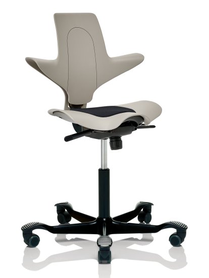 Capisco Puls 8010, Clay, Xtreme noir, Noir