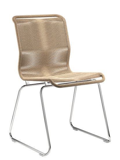 Chaise Panton One, Paper Nature, Chrome