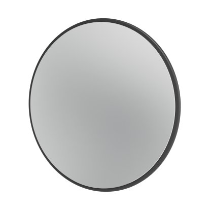 Mini miroir Montana, Ø 35 cm, Anthracite