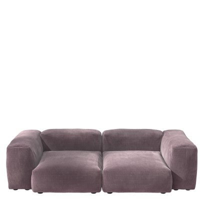 Vetsak Sofa Set 2, M, Cord velours - Blossom, Sans coussin