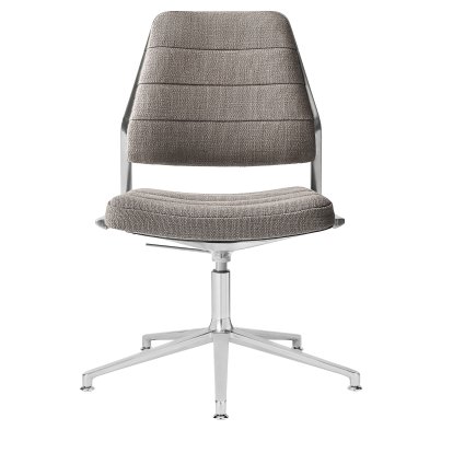 Chaise pivotante Swivel 454+, Piètement fixe, Mélange de polyester, tenzo