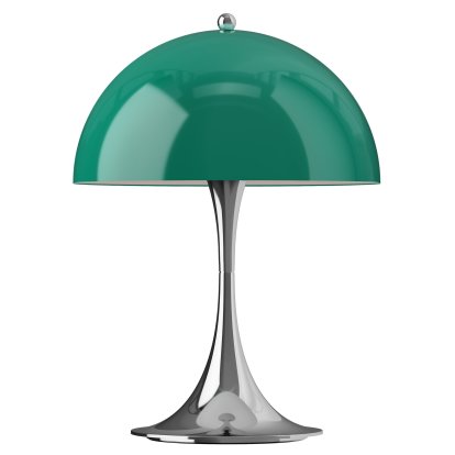 Lampe portable Panthella 250, Chrome opale vert