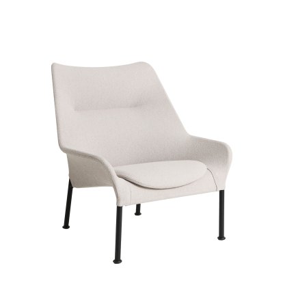 Fauteuil O2 Lounge, Sans repose-pieds, Lift light grey / black