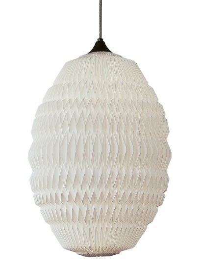 Suspension Caleo, 2: H 56 x Ø 36 cm, Blanc