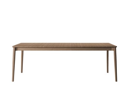 Table à manger Expand, Chêne fumé, Avec 1 rallonge  (+50 cm)