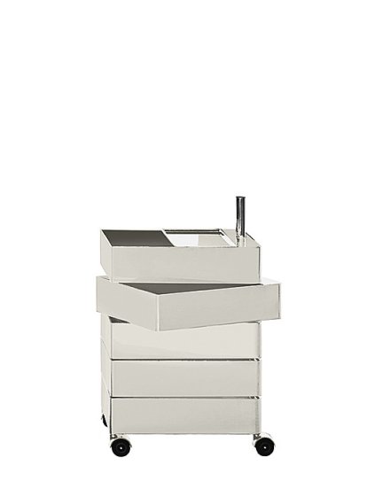 360° Container, 720 mm (5 étages), Gris Clair