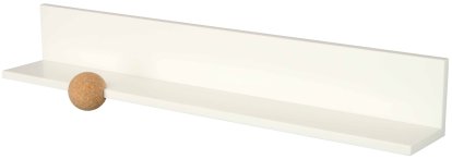 Straights, Étagère murale, Blanc