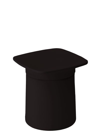 Table d'appoint Degree, Noir, Noir