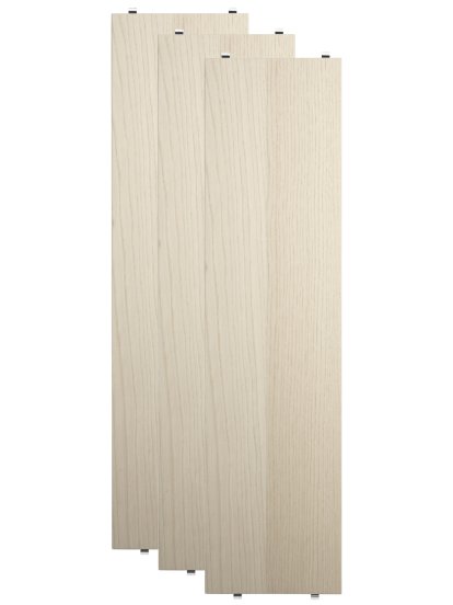 Planche String System (lot de 3), 78 x 20 cm, Placage frêne  